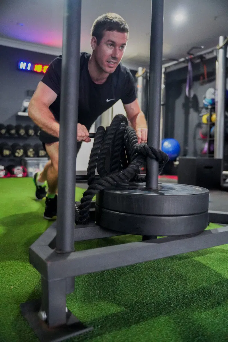 Functional fitness training at My Train Station Miami